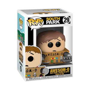 Funko Pop! Television: South Park - AWESOM-O (Unmasked) (F.Y.E. Exclusive) #29 - Sweets and Geeks