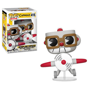 Funko Pop! Games - Aeroplane Cuphead #415 - Sweets and Geeks
