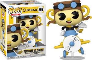 Funko Pop! Games: Cuphead - Aeroplane Ms. Chalice #899 - Sweets and Geeks