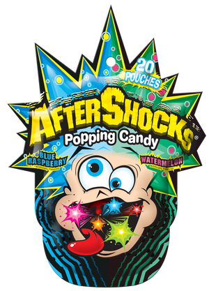 AfterShock Popping Candy Blue Raspberry/Watermelon - Sweets and Geeks