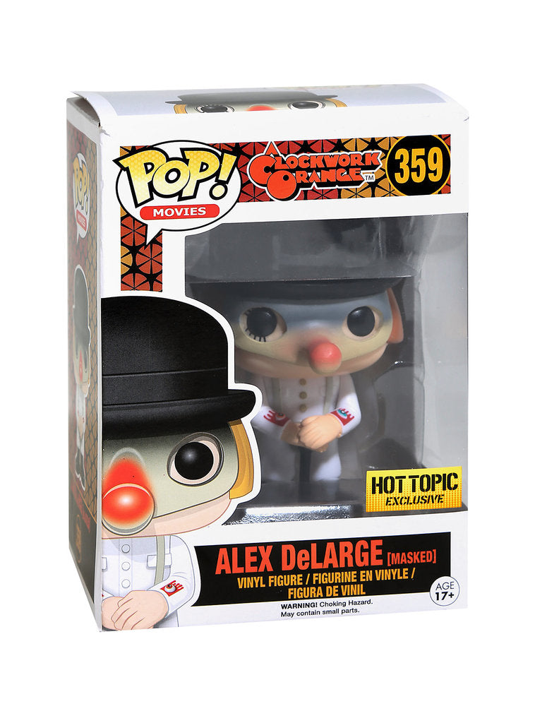 Funko POP! Movies: A Clockwork Orange - Alex DeLarge (Masked) (Hot