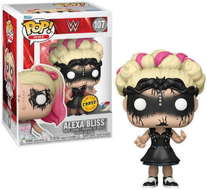 Funko Pop! WWE - Alexa Bliss (Black Outfit) (Chase) #107 - Sweets and Geeks