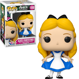 Funko Pop! Disney: Alice in Wonderland - Alice (Curtsying) #1058 - Sweets and Geeks