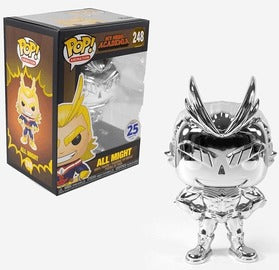 Funko Pop! My Hero Academia - All Might (Chrome) #248 - Sweets and Geeks