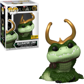 FUNKO POP! Marvel Studios Hot Topic Exclusive Alligator Loki #901 - Sweets and Geeks