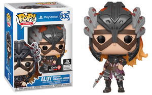 Funko Pop! Games: Playstation - Aloy Shadow Stalwart Armor (Game Stop Exclusive) #635 - Sweets and Geeks