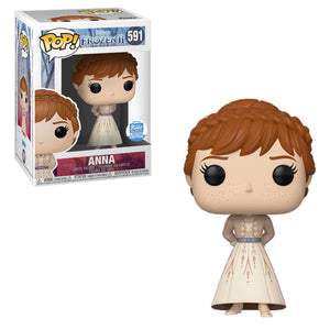 Funko Pop Disney: Frozen II - Anna (Dress) (Funko Shop) #591 - Sweets and Geeks