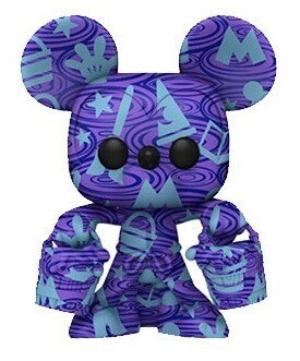Funko Pop Art Series: Disney - Sorcerer's Apprentice Mickey (Walmart Exclusive) #20 - Sweets and Geeks