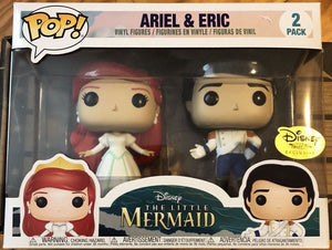 Funko Pop! Disney: The Little Mermaid - Ariel & Eric (Disney Treasures) 2 Pack - Sweets and Geeks