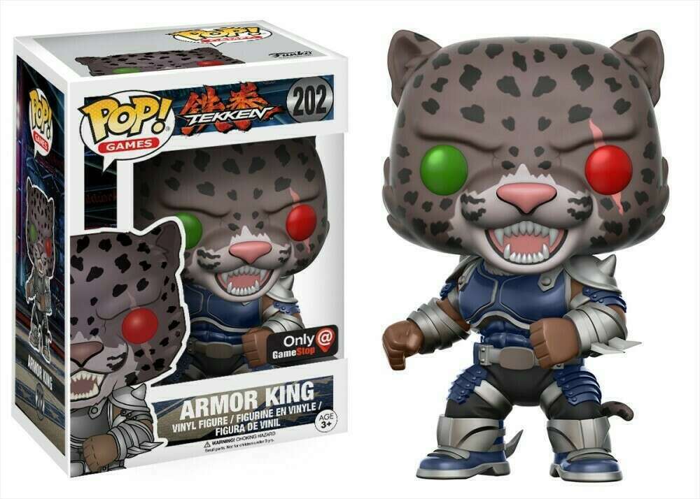 Funko Pop Tekken Armor King 202 Sweets and Geeks