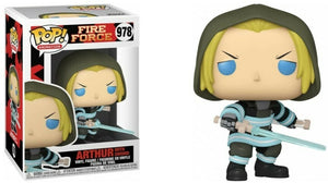 Funko Pop! Animation: Fire Force - Arthur with Sword #978 - Sweets and Geeks