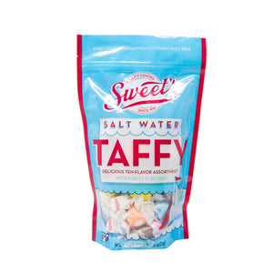Sweet's Salt Water Taffy Assorted 12oz Bag - Sweets and Geeks