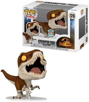 Funko Pop! Movies: Jurassic World: Dominion - Atrociraptor (Tiger) (Funko Specialty Series) #1218 - Sweets and Geeks