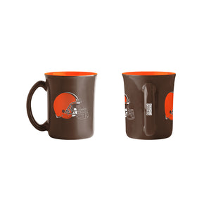 Cleveland Browns 15oz. Cafe Mug - Sweets and Geeks