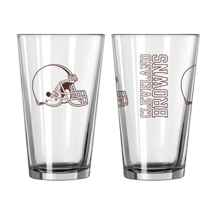 Cleveland Browns 16oz. Gameday Pint Glass - Sweets and Geeks