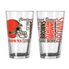 Cleveland Browns 16oz. Spirit Pint Glass - Sweets and Geeks