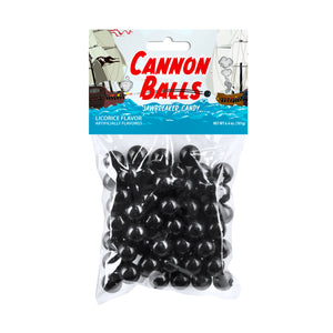 Cannon Balls Peg Bag 6.4oz - Sweets and Geeks