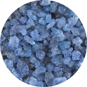 Rock Candy Crystals Blue Raspberry Peg Bag 5.4oz - Sweets and Geeks