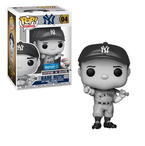 Funko Pop! Sports Legends: New York Yankees - Babe Ruth (Black & White) (Walmart Exclusive) #04 - Sweets and Geeks