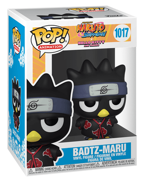 Funko Pop! Animation: Sanrio X Naruto - Badtz-Maru (Itachi) #1017 - Sweets and Geeks