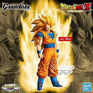 Banpresto Dragon Ball Z Grandista Super Saiyan 3 Goku (Opened) - Sweets and Geeks