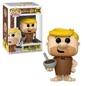 Funko Pop! Ad Icons - Barney Rubble with Cocoa Pebbles #120 - Sweets and Geeks