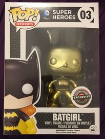 Funko POP! Heroes: DC - Batgirl (Gold) (GameStop Exclusive) #03 - Sweets and Geeks