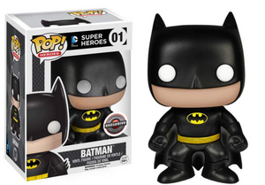 Funko Pop Heores: DC Super Heroes - Batman (1989 - Black) (GameStop Exclusive) #01 - Sweets and Geeks