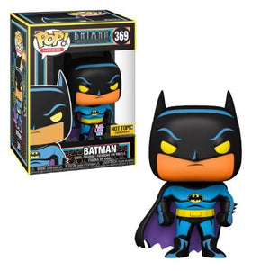 Funko Pop! Heroes: Batman: The Animated Series - Batman (Blacklight) (Hot Topic Exclusive) #369 - Sweets and Geeks
