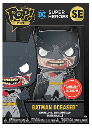 Funko Pop! Pin: DC Super Heroes - Batman DCeased #SE (Gamestop Exclusive) - Sweets and Geeks