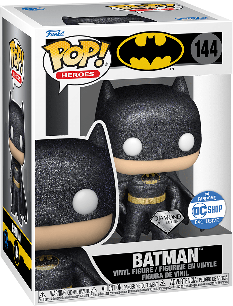 Funko Pop! Heroes: Batman - Batman (Diamond Glitter) (DC Shop