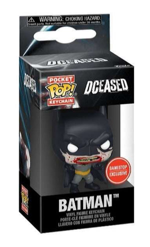 Funko Pocket Pop! Keychain - DCeased Batman (Gamestop Exclusive) - Sweets and Geeks
