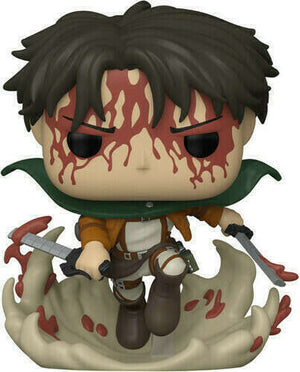 Funko Pop! Animation: Attack on Titan - Battle Levi (AE Exclusive) #1169 - Sweets and Geeks