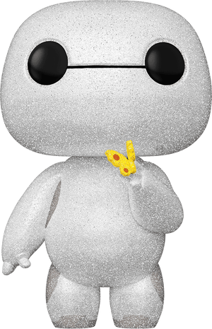 Funko Pop! Marvel: Big Hero 6 - Baymax (Funko Shop, Diamond Collection) #1233 - Sweets and Geeks