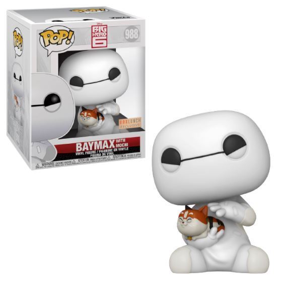 Funko Pop! Big Hero 6 - Baymax with Mochi (6 inch) (Box Lunch