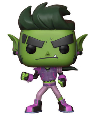 Funko Pop Television: Teen Titans Go! - Beast Boy (The Night Begins To Shine) #604 - Sweets and Geeks