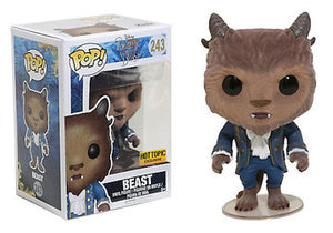 Funko Pop! Beauty and the Beast - Beast (Flocked) #243 - Sweets and Geeks