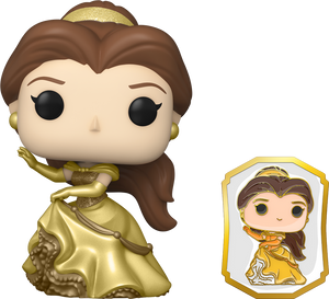 Funko Pop! Disney : Disney Princess - Belle #221 (Gold) - Sweets and Geeks