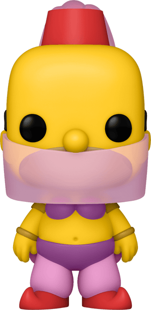 Funko Pop Television: The Simpsons - Belly Dancer Homer (2021 Summer Convention) #1144 - Sweets and Geeks