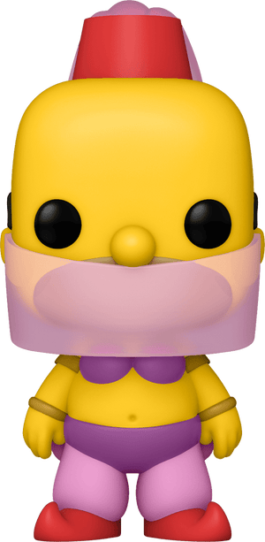 Funko Pop Television: The Simpsons - Belly Dancer Homer (2021 Summer Convention) #1144 - Sweets and Geeks