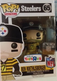 Funko Pop! Steelers - Ben Roethlisberger (Throwback) #65 - Sweets and Geeks