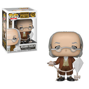 Pop Funko! American History - Benjamin Franklin #13 - Sweets and Geeks