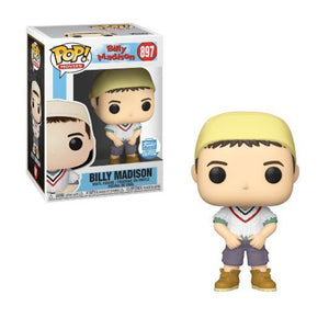 Funko Pop Movies: Billy Madison - Billy Madison (White Sweater) (Funko Shop) #897 - Sweets and Geeks