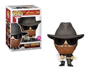 Funko POP! Rocks - ZZ Top: Billy Gibbons #164 (Flocked) - Sweets and Geeks