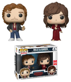 Funko POP! Television: Stranger Things - Billy & Karen (2-Pack) (2018 Summer Convention Exclusive) - Sweets and Geeks