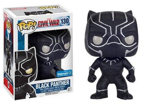 (DAMAGED BOX) Funko POP! Heroes: Marvel's Captain America: Civil War - Black Panther (Onyx Glitter) #130 - Sweets and Geeks