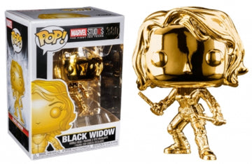 Funko Pop! Marvel Black Widow (Gold Chrome) #380