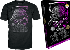 Funko Pop! Tees: Marvel - Black Panther Legacy (Large) - Sweets and Geeks