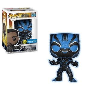 Funko POP! Marvel: Black Panther - Black Panther (Glow in the Dark Walmart Exclusive) #273 - Sweets and Geeks