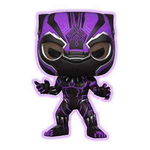 Funko POP! Marvel: Black Panther - Black Panther (Glow in the Dark Target Exclusive) #273 - Sweets and Geeks